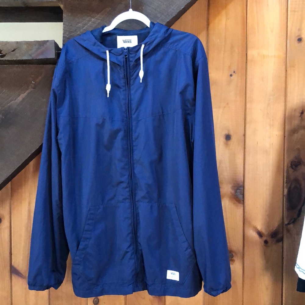 VANS Zip Up Rain Jacket